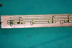 Leiterplatte bestckt mit SMD LEDs