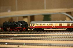 Ausleuchtmuster auf der MoBa Anlage